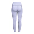 thumbnail image 7 of GXWEA Leggings For Women Ladies Full Length Stretch Yoga Leggings Textured Hip Panel High Rise Daily Fitness Pants(XXL,Light Purple), 7 of 7