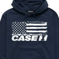 thumbnail image 2 of Case IH Flag - Men's Pullover Hooded Fleece Sweatshirt, 2 of 5