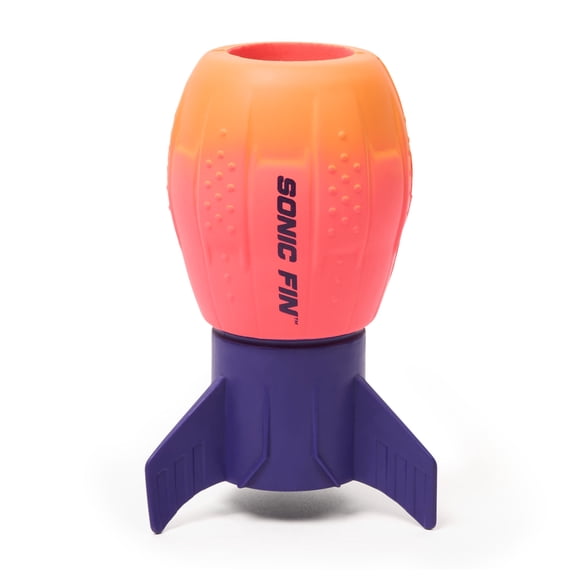 Aerobie Super Sonic Fin Catch Football, Throwing Football Toy for Kids Ages 8 & up