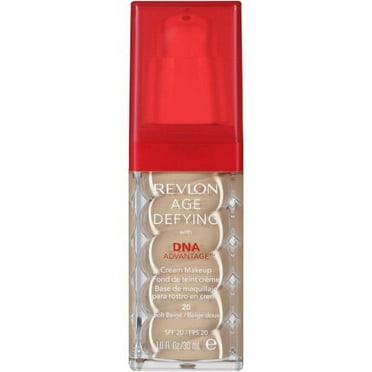 Revlon Age Defying with DNA Advantage Soft Beige Cream Makeup, 1.0 FL OZ