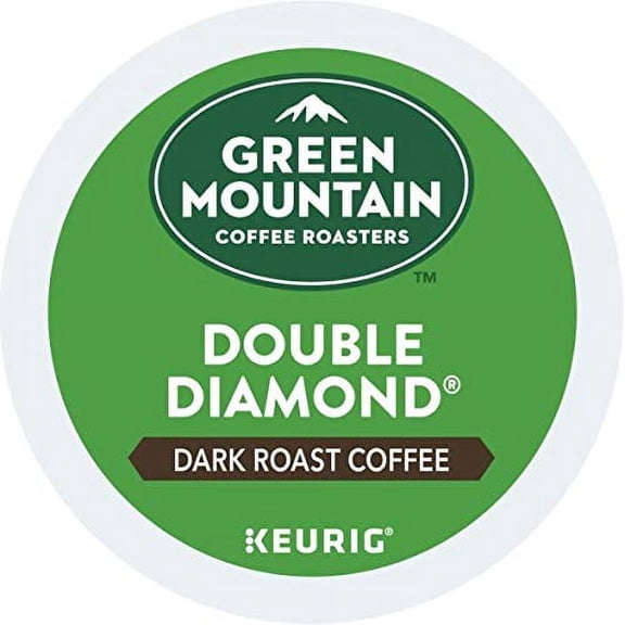 Green Mountain Coffee Roasters Double Diamond, Single-Serve Keurig K-Cup Pods, Dark Roast Coffee Pods, 96 Count