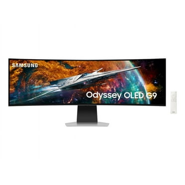 SAMSUNG 49 inch Class Odyssey OLED G95SC DQHD 240Hz Curved Smart Gaming Monitor - LS49CG954SNXZA