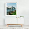thumbnail image 2 of Manhattan from Roosevelt Island 03 - Manhattan New York Photography Cityscape Skyline Architecture Travel Poster Scenic White Framed Wall Art Print 6 x 8 inches, 2 of 3