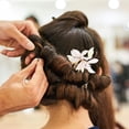 thumbnail image 4 of WEUVEB Peine U-Shaped Con Floral Para Peinados De Novia Y Fiestas Multicolor Y Seguro, 4 of 7