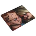 thumbnail image 2 of Alfombrilla de ratón de la novia de Chucky con borde cosido, cómodas alfombrillas con base de goma antideslizante, lavables a granel con tela de licra, para ordenadores y portátiles., 2 of 5