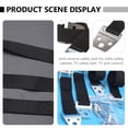 thumbnail image 3 of Miangastore Furniture Straps Black 2Pcs 7.9x1in Nylon Webbing Metal Ring Anti Tip Child Protection, 3 of 8