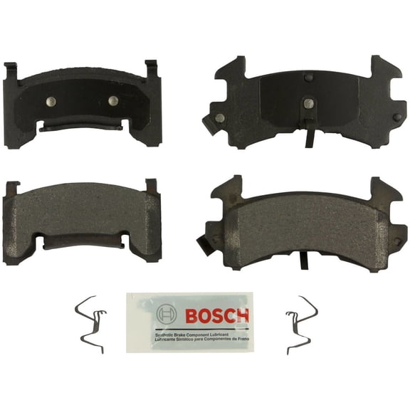 Bosch BE154H Bosch Blue Semi-Metallic Brake Pads with Hardware
