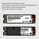 thumbnail image 4 of Kuymtek Almohadillas térmicas de enfriamiento del disipador de calor MK-200 M.2 para SSD NGFF NVMe 2280 (rojo), 4 of 7
