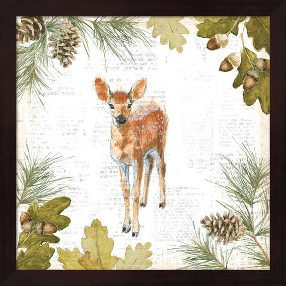 Into the Woods III by Emily Adams, Framed Wall Art, 13.25W x 13.25H