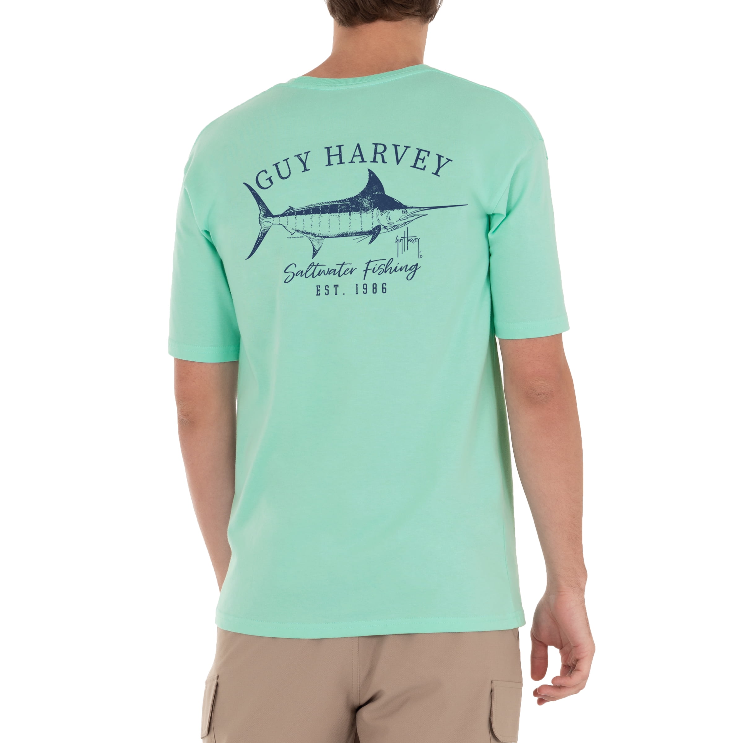 Pro Club Men's Heavyweight T-Shirts 6-Pack - 6.5oz Cotton Crew Neck Tees (Olive, Small)