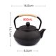 thumbnail image 2 of Tetera de hierro fundido, hervidor de té, decoración de cocina, artesanías 800ml, 2 of 4