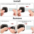 thumbnail image 4 of New Color Soft TPU Strap For Fitbit Versa 3 4 Band Watchband Replacement For Fitbit Sense/Sense 2 Bracelet Wristband Accessory Light Gray Size S, 4 of 6
