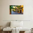 thumbnail image 2 of Elephant Stock Street In Trastevere Wall Art - Horizontal Canvas Wall Art - Living Room Wall Decor - Places Canvas - Orange And Gray Decor - 30" x 20", 2 of 4