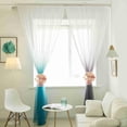 thumbnail image 5 of Thrsss Alzapaños para Cortinas con Flores Y Borlas, Elegantes Alzapaños para Cortinas Decoran la Habitación de Las Niñas, Su Hogar, El Balcón. Paquete de 2 (champán), 5 of 5
