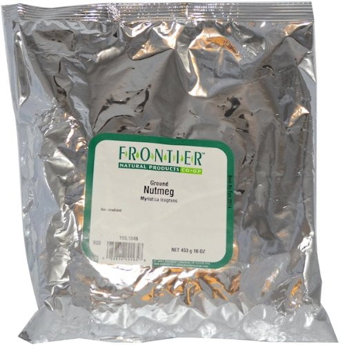 Frontier Herb Organic Ground Nutmeg Ft 1 LB (Pack of 1) by Frontier