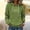 A2-Light green, variant on Chuancc Womens Long Sleeve Shirts Kangaroo Pocket,Business Casual Outfits for Women Long Sleeve Sweaters for Women Graphic Sweatshirts Loose Long Sleeve Shirts for Women Blackish Green L