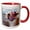 Red/White, variant on 3drose, Peru, Llama in a Village - Sa17 Jri0005 - Jutta Riegel, 15oz Mug