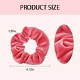 thumbnail image 5 of TELOLY 5Pcs Scrunchies for Women Hidden Zipper for Storage Scrunchies for Women Fits Thick Or Thin Hair Soft Hair Ties style2, 5 of 5