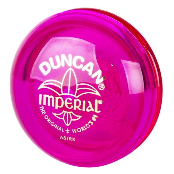 Duncan Toys Imperial Yo-Yo, Beginner Yo-Yo with String, Steel Axle and Plastic Body, Green
