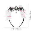 thumbnail image 2 of KAKOWELY Diadema divertida para Halloween, diadema para fiesta de Halloween, accesorio para disfraz, 2 of 5