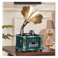 thumbnail image 1 of Mini Gramophone Rétro Ornements Anciens Tourne-Disque de Style Européen Tourne-Disque Vintage Mini Haut-Parleur, Installation Simple, 1 of 6