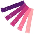 thumbnail image 1 of Fitness Resistance Bands Set of 5,Resistance Bands for Legs and Butt Exercise Bands for Women 5 Different Levels Fitness Resistance Bands of For Exercise (5 Packs), 1 of 5