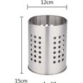 thumbnail image 3 of Hongchun Set of 2 Stainless Steel Kitchen Utensil Holder - Large Kitchen Utensil Organizer, 3 of 5