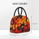 thumbnail image 2 of Balery Marigold Flowers In Different Colors Bolsa de Almuerzo para Mujeres, Caja de Almuerzo, Bolsa de Almuerzo Pequeña Impermeable, Tote de Almuerzo Reutilizable con Gran Capacidad, 2 of 6