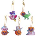 thumbnail image 1 of 5 uds llaveros anillo titular hecho a mano llavero colgante joyería para niños principiantes Hugtrwg Para estrenar, 1 of 9