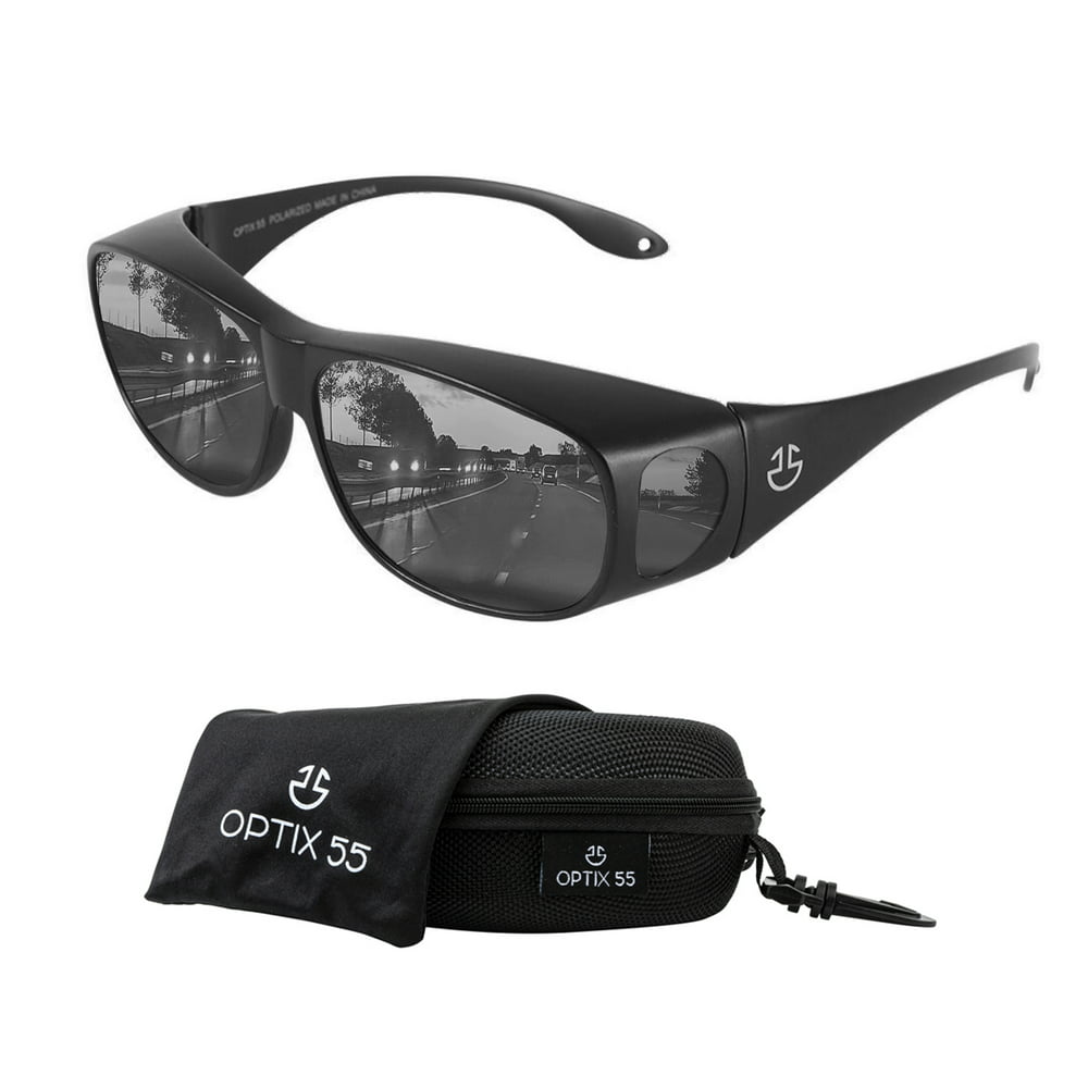 Optix 55 Wraparound Sunglasses Fit Over Sunglasses For Men And Women