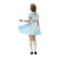 thumbnail image 3 of LOVZFMLL Girls' Solid Color Summer Short Sleeved Casual Dress Medium To Large Kid's Short Sleeved Dress, 3 of 6