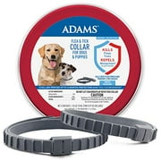 Angle View: Adams Flea and Tick Collar for Dogs & Puppies 2 Pack