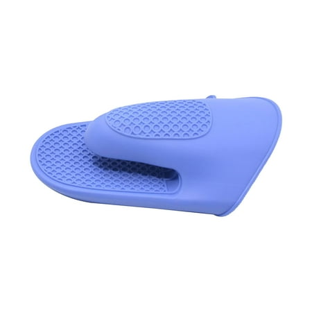 

Home Heat Hanging Hole Silicone Oven Mitt For Kitchen Durable
