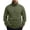 Army Green, variant on 2026 Spring Fall Men's Raglan Quarter Zip Stand Collar Pullover Sweatshirt, Dual Snap Flap Chest Pockets Rib Long Sleeve Loose Top for Lounge Hike Workout Street Daily Layering