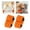 Orange S, variant on 2 Pieces Pads Dog Leg Support Protective Sleeve Comfortable Dog Elbow Pads for Lick Wound Dogs Accessories