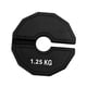 thumbnail image 4 of Disco de peso fraccionario con mancuernas de goma Space Suministros de gimnasio portátiles Cambio pequeño 125 kilos, 4 of 9