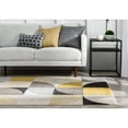 thumbnail image 3 of Well Woven Maggie Gold Modern Geometric Dots & Boxes Pattern Area Rug, 3 of 8