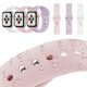 thumbnail image 4 of Correa de silicona de Hello Kitty para Apple Watch, pulsera bonita de 41Mm, 45Mm, 44Mm, 42Mm, 40Mm y 38Mm para Iwatch Se 2/3/4/5/6/7/se, 4 of 4