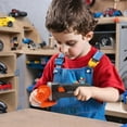 thumbnail image 3 of Play Tools for Kids Ages 3-5, Realistic Angle Grinder, Wrench, Hammer, Screwdriver, Pretend Play Tool Box Sets, Learning & Construction Engineering STEM Toys for Children 3 4 5+, 3 of 6