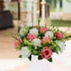 thumbnail image 5 of Ramo/Manojo de 14 rosas artificiales, arreglo floral decorativo para hacer tú mismo Rosa roja, 5 of 7