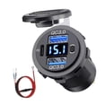 thumbnail image 1 of Bunblic 12 Volt USB Outlet Dual Quick Charge Spare Part for Marine 12V 24V Boat Blue Light, 1 of 8