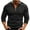 Black, variant on BADHUB Men's Quarter Zip Up Sweatshirts Fleece Stand Collar Pullover Slim Long Sleeve Sweatshirt Tops Thermal Casual Pullover Top Holiday Deals Black,XL