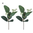 thumbnail image 2 of Cheer.US 10 Pcs Artificial Greenery Stems Eucalyptus Clove Leaves&nbsp;Faux Handmade Garland Leaves Foliage Plants Greenery Stems Plastic Plants Floral for Home Party Wedding Decoration, 2 of 7