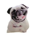 thumbnail image 1 of 3D Dogs Print Cute Animals Pillow Plush Doll Toy Kids Gift Home Sofa Decor 3, 1 of 5