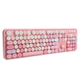 thumbnail image 3 of Ccdes Teclado inalámbrico, teclado de computadora, teclado, mouse, escritorio, 104 teclas, teclado para PC para computadora, 3 of 8