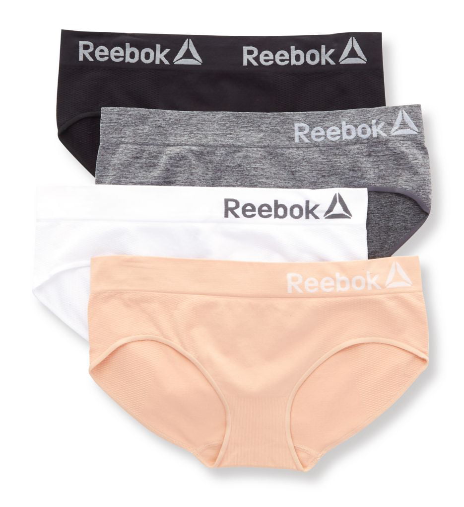 Reebok - Reebok Women's Seamless Hipster Panties, 4 Pack - Walmart.com ...