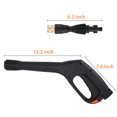 thumbnail image 4 of Pressure Washer Gun Kit with 5 Nozzles – Compatible with Some of Portland Husky Black Decker Ford Pulsar ShopForce Taskforce Powerwasher Taskmaster – Power Washer Gun with Adapter, 4 of 6