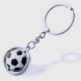 thumbnail image 2 of KAKOWELY 2 llaveros de fútbol para niñas y niños, con forma de balón deportivo, para mochilas escolares y colgantes decorativos., 2 of 5