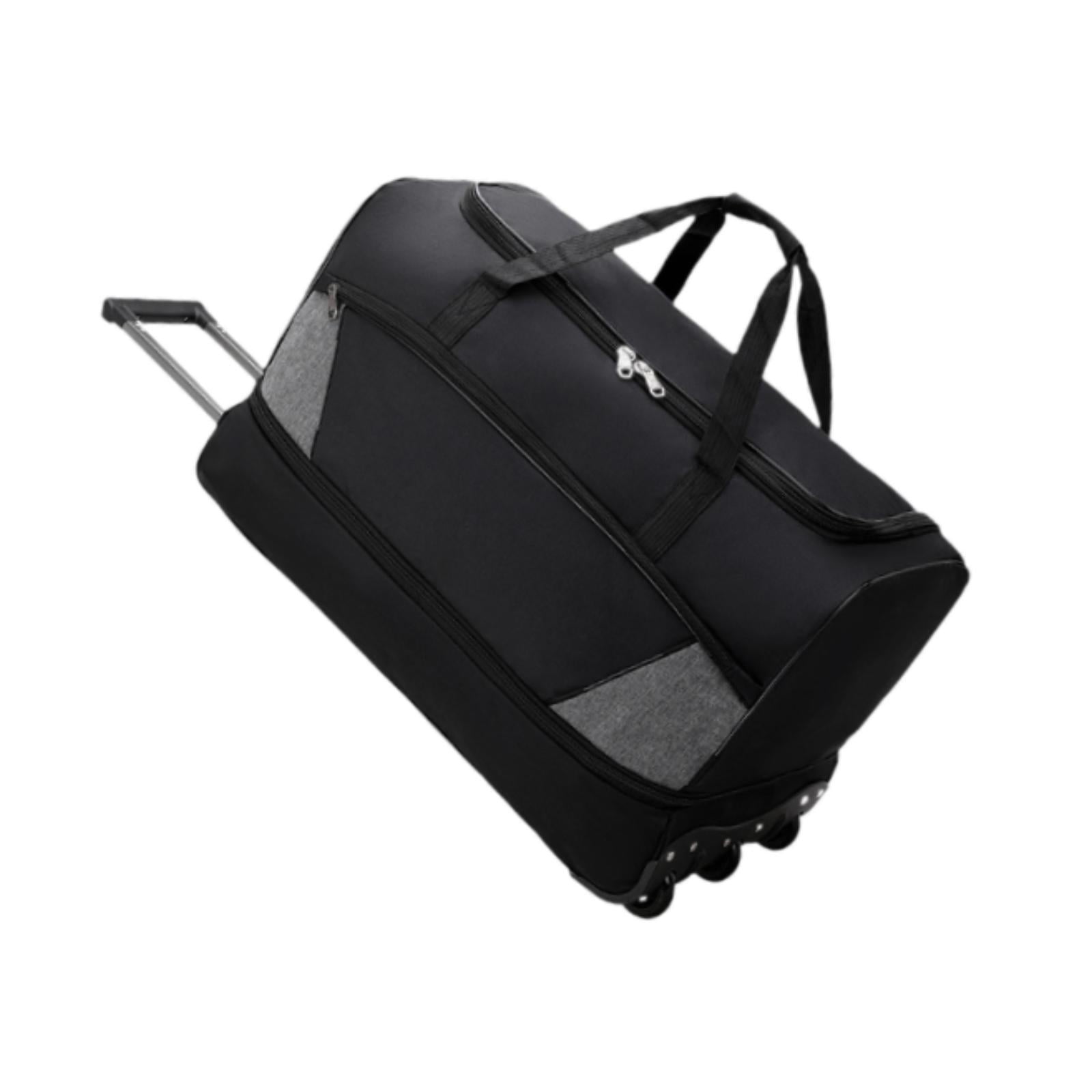 LeeQinersw Wheeled Rolling Duffle Bags Space Saving Luggage Bag for Picnic Outdoor Women S