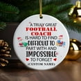 thumbnail image 3 of A Job Made Us Coworkers Funny Ornament - Keepsake for Work Bestie for Women Exchange - Football Trainer Ornament Fp0gWH (Football Trainer), 3 of 4